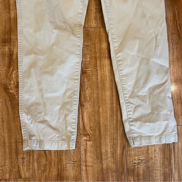 EDDIE BAUER Women’s Tan Khaki Pants Slim High Rise Size 8 - Picture 5 of 12